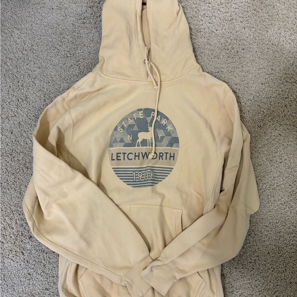 Beige Hoodie for Men